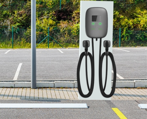 The Joint EVCD1 is a dual EV Charger.