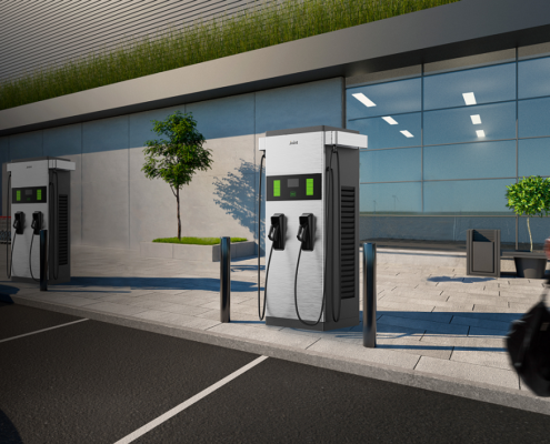 the Joint EVD100 is an idea commercial charging solution