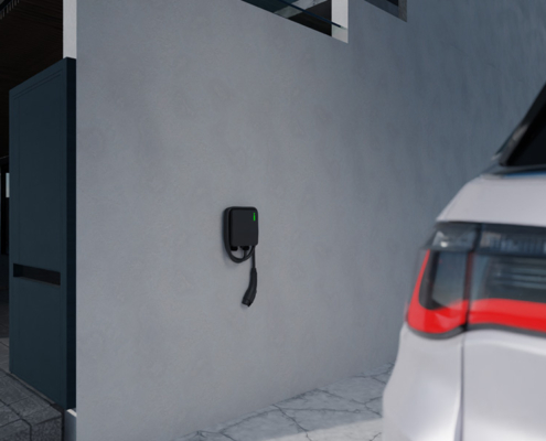 The EVC27 is a smart home charger.