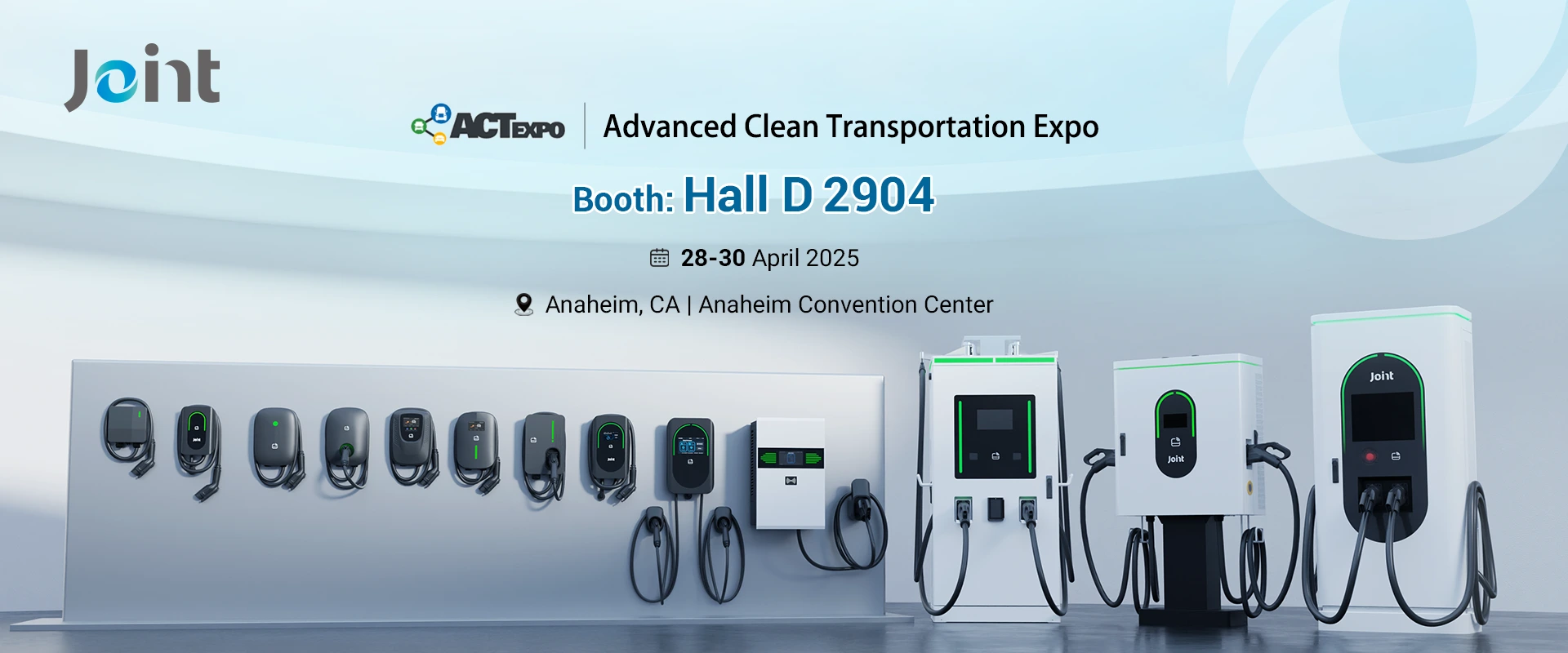 Joint Tech will be exhibiting at the Advanced Clean Transportation Expo in Anaheim, CA, USA on 27 April 2025